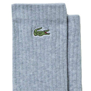 Lacoste Sports High Cut 3 Pack Socks - Grey/White/Navy