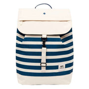 Lefrik Scout Marine Stripes Backpack - Navy/Cream