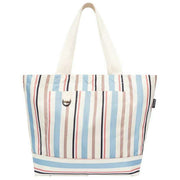 Lefrik Strata Reversible Sorolla Stripe Shopper Bag - Cream/Pink/Blue