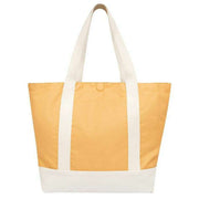 Lefrik Strata Reversible Vichy Shopper Bag - Mustard Yellow