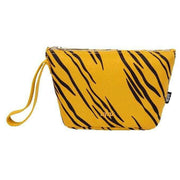 Lefrik Zoid S Printed Tiger Toiletry Bag - Yellow/Black