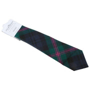 Locharron of Scotland Reiver Baird Modern Tartan Tie - Navy/Dark Green