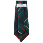Locharron of Scotland Reiver Ferguson Modern Tartan Tie - Navy/Green/Red