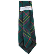Locharron of Scotland Reiver Kennedy Modern Tartan Tie - Green/Navy/Red