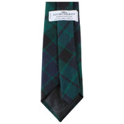 Locharron of Scotland Reiver MacKay Modern Tartan Tie - Green/Navy