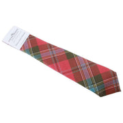 Locharron of Scotland Reiver MacLean of Duart Weathered Tartan Tie - Rose Pink/Green