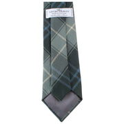 Locharron of Scotland Reiver Patriot Weathered Tartan Tie - Grey/Blue