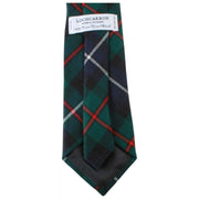 Locharron of Scotland Reiver Robertson Hunting Modern Tartan Tie - Navy/Dark Green