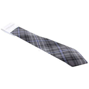 Locharron of Scotland Reiver Scotland Forever Antique Tartan Tie - Grey/Black/Purple