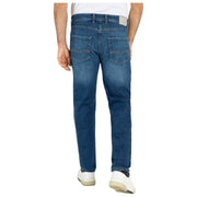 MAC Jeans Arne Recycled Denim Jeans - Dark Blue Authentic 3D