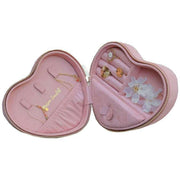 Maison Scarlett Celeste Velvet Travel Jewellery Box - Pink