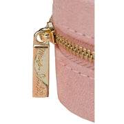 Maison Scarlett Celeste Velvet Travel Jewellery Box - Pink
