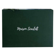 Maison Scarlett Louise Corduroy Jewellery Box - Cognac Brown