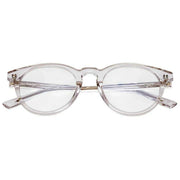 MessyWeekend Abel Blue Light Reading Glasses - Clear/Paloma Beige