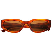MessyWeekend Hart Blue Light Sun Reading Glasses - Brown Lava