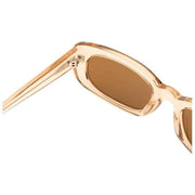 MessyWeekend Leon Blue Light Sun Reading Glasses - Brown/Peach Beige