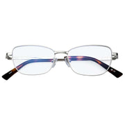 MessyWeekend Meryl Blue Light Reading Glasses - Clear/Silver