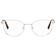 MessyWeekend Steve Blue Light Reading Glasses - Clear/Silver