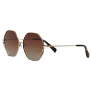 Murielle Ibiza Sunglasses - Gold/Brown