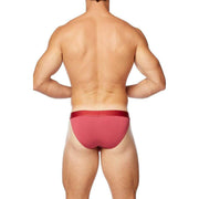 Obviously PrimeMan Bikini Brief - Brick Red