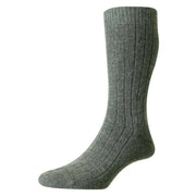 Pantherella Waddington Cashmere Socks - Flannel Grey