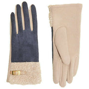 Powder Audrey Gloves - Denim Blue