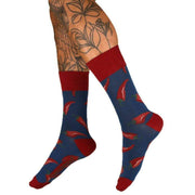 Powder Chillies Ankle Socks - Blue