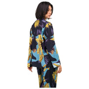 Powder Hellebore Long Pyjamas - Blue