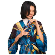 Powder Iris Jewellery Roll - Blue