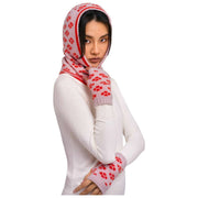 Powder Roxy Wrist Warmers - Rose/Tangerine