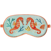 Powder Sparkling Seahorse Lavender Eye Mask - Aqua Blue