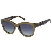 Radley London Chunky Round Eye Sunglasses - Green/Cream Tort