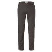 Redpoint Milton 5-Pocket Wool-Look Formal Modern Fit Jeans - Anthracite Grey