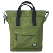 Roka Bantry B Small Black Label Recycled Nylon Backpack - Avocado Green