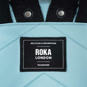 Roka Bantry B Small Black Label Recycled Nylon Backpack - Spearmint Blue