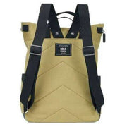 Roka Canfield B Medium Black Label Recycled Canvas Backpack - Khaki Green