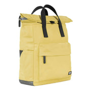 Roka Canfield B Medium Black Label Recycled Nylon Backpack - Bamboo Yellow