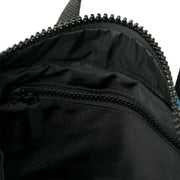 Roka Canfield B Medium Creative Waste Two Tone Recycled Nylon Backpack - Black/Sea Port Blue