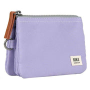 Roka Carnaby Small Recycled Canvas Wallet - Lavender