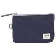 Roka Carnaby Small Recycled Nylon Ripstop Wallet - Midnight Navy