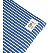 Roka Chelsea Hickory Stripe Recycled Canvas Pocket Sling Bag - Blue/White