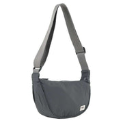 Roka Farringdon Recycled Taslon Slouchy Bag - Charcoal Grey