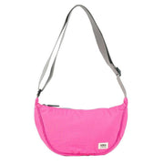 Roka Farringdon Recycled Taslon Slouchy Bag - Hot Pink