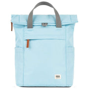 Roka Finchley A Small Recycled Canvas Backpack - Ice Blue