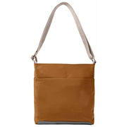 Roka Kennington B Medium Recycled Nylon Crossbody Bag - Biscuit Brown