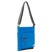 Roka Kennington B Medium Recycled Nylon Crossbody Bag - Neon Blue