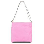 Roka Kennington B Medium Recycled Nylon Crossbody Bag - Orchid Pink