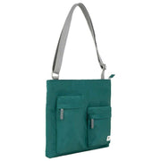 Roka Moorgate M Medium Recycled Nylon Crossbody Bag - Teal