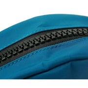 Roka Paddington B Small Creative Waste Two Tone Recycled Nylon Crossbody Bag - Black/Sea Port Blue