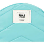 Roka Paddington B Small Recycled Nylon Crossbody Bag - Aquatic Awe Blue